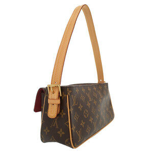 Louis Vuitton Shoulder Bag Leather Cite Viva Monogram Semi Brown